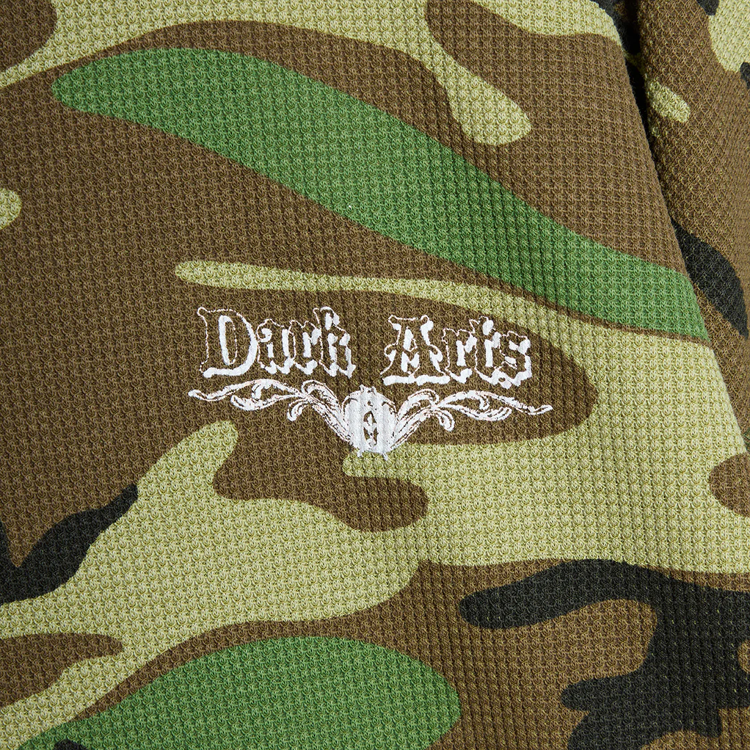 LONGSWORD WAFFLE KNIT LONG-SLEEVE - Camo - Image 2